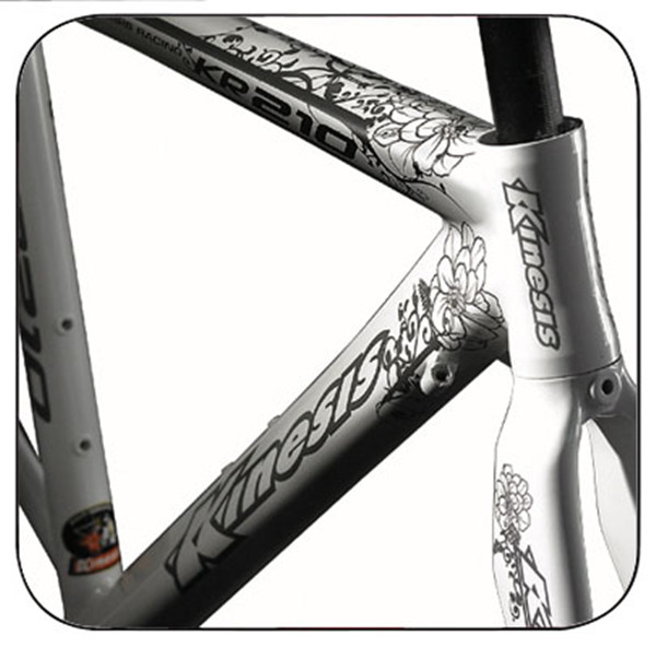 กรอบจักรยานอัลลูมิเนียม Superlight Lady Aero Road Bike Frame+Fork Set KR210L ผู้หญิง 1.4kg 3