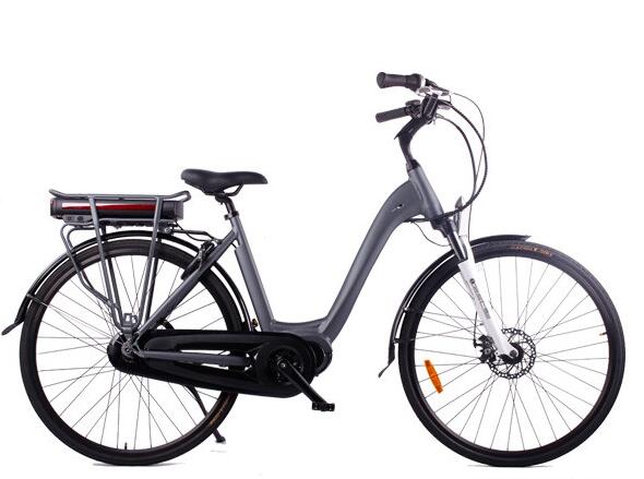 จักรยานไฟฟ้าเมืองที่ได้รับการรับรอง Ec ด้วย Bafang Mid Drive Motor System 0
