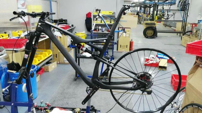 29er XC เต็มแขวนคาร์บอนจักรยานกรอบ 27.5 บาท บวกคาร์บอนจักรยานภูเขา Mtb กรอบ 7