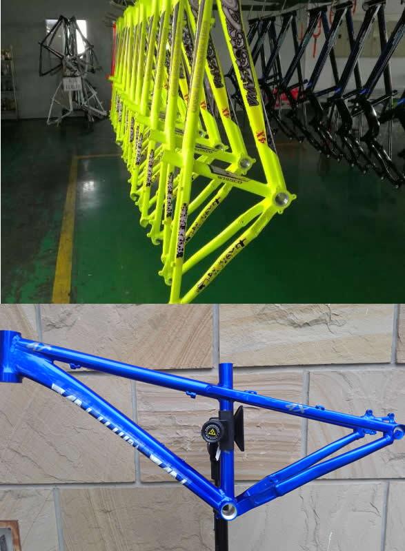 26erx2.50 อลูมิเนียม Dirt Jumper Frame, Freestyle Slope Hardtail รอบจักรยานภูเขา 0