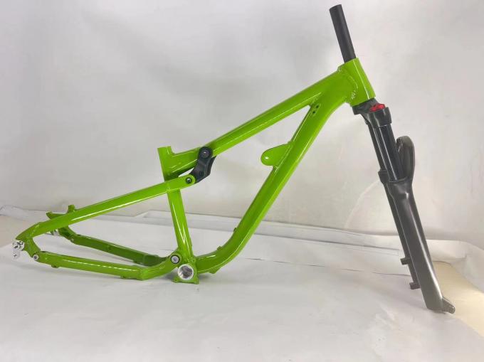 26er จูเนียร์ เต็มแขวนรถจักรยานภูเขา Frame XC/Trail Softtail Mtb Bike 13.5 นิ้ว 0