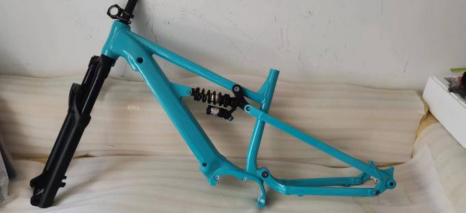 27.5er boost Bafang 250w ไฟฟ้า เต็มแขวนจักรยาน Frameset M510 500w E-bike Kit การแปลง 1